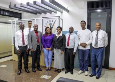 Commissioner Dr. Dennis Wamalwa — human rights work