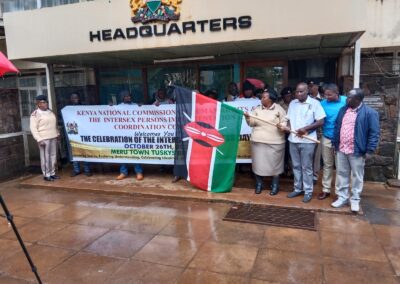 Commissioner Dr. Dennis Wamalwa — human rights work