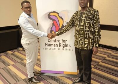 Commissioner Dr. Dennis Wamalwa — human rights work