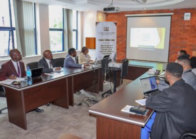 Commissioner Dr. Wamalwa Dennis Meets with Key Watch Ghana: A Benchmark Discussion
