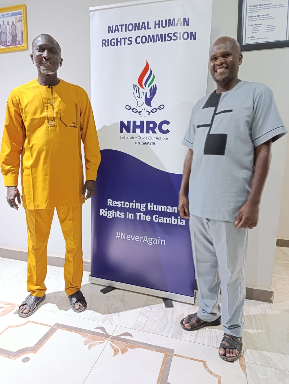Commissioner Dr. Dennis Wamalwa — human rights work
