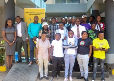 Commissioner Dr. Dennis Wamalwa — human rights work