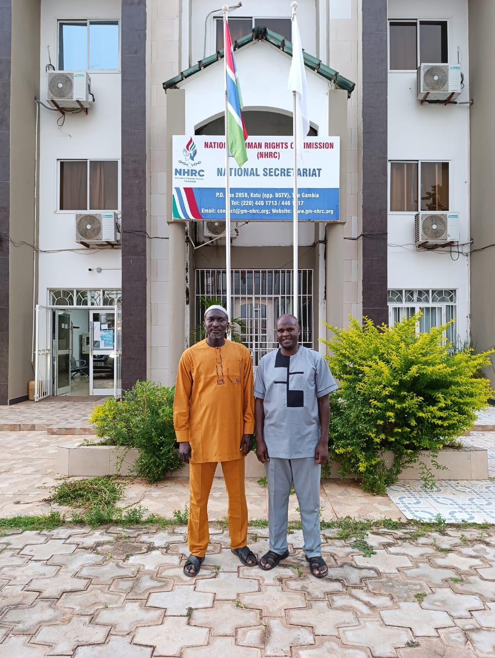 Commissioner Dr. Dennis Wamalwa — human rights work